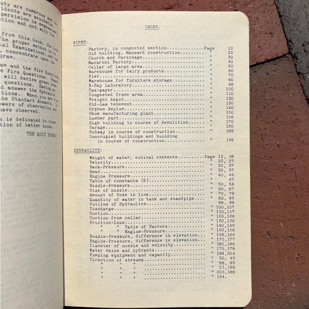 1932 New York Fire Department Firefighter Quiz Book Trial Examinations NYFD NYC - Picture 4 of 11